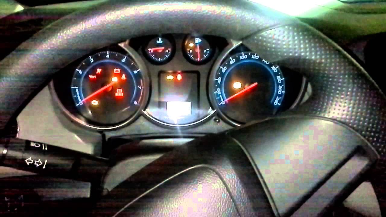 Cruze троит двигатель