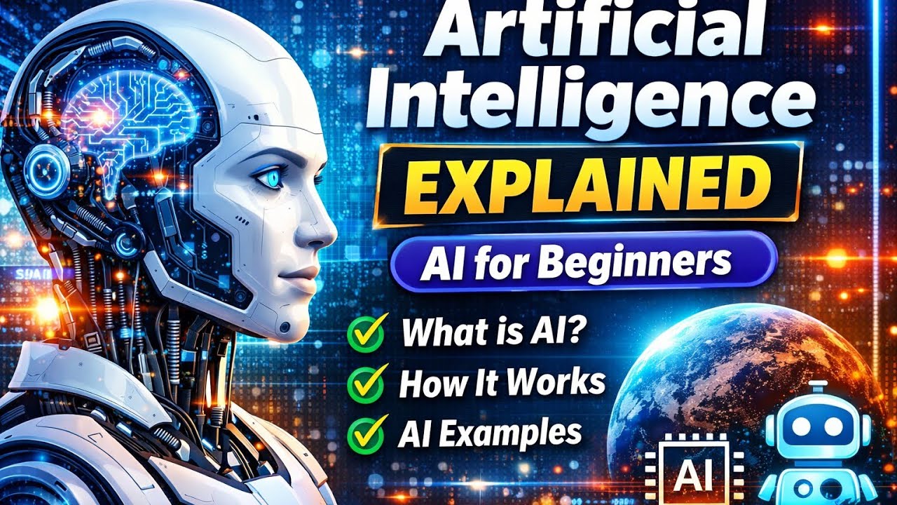 Artificial Intelligence Explained | AI for Beginners - YouTube