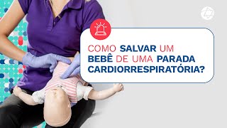 Bebê Parou De Respirar Respiração Boca A Boca E Magem Cardíaca Primeiros Socorros
