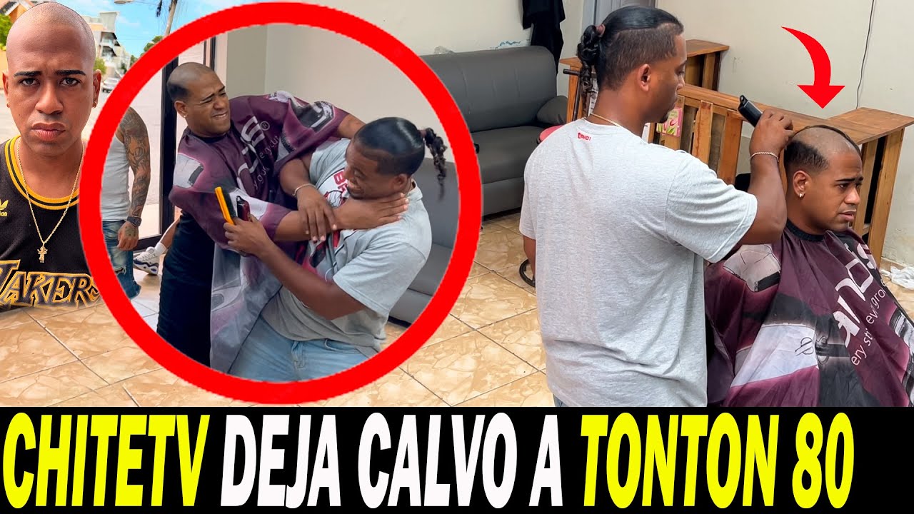 T0T0N 80 SE KILLA FE0 CON CHITETV PORQUE LO DEJO CALVO
