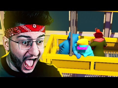 КТО ИЗ НЕГОДЯЕВ ОКАЖЕТСЯ САМЫМ ЛОВКИМ БОЙЦОМ? (Gang Beasts)