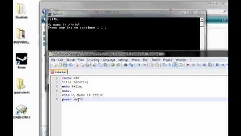 Batch - Basic - Tutorial 1 "Your First Project!"