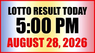Lotto Result Today 5pm Draw August 28, 2026 Swertres EZ2 PCSO screenshot 4