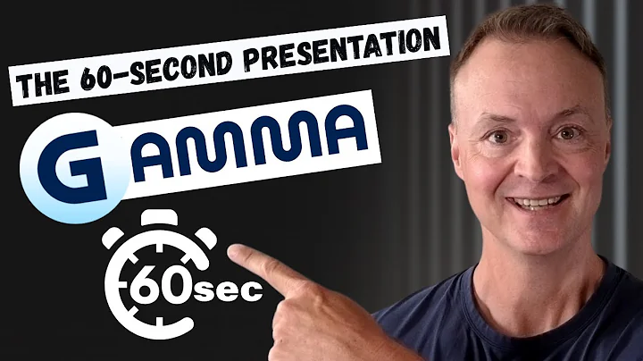 How to use Gamma : The Unfair Advantage for Your Next Presentation