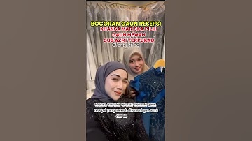 gus azmi khansa mariska bocoran gaun resepsi pernikahan mewah #beritaterkini #datvilla #live #shorts