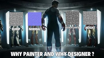 What is Displacement , Bump , Normal Maps ?