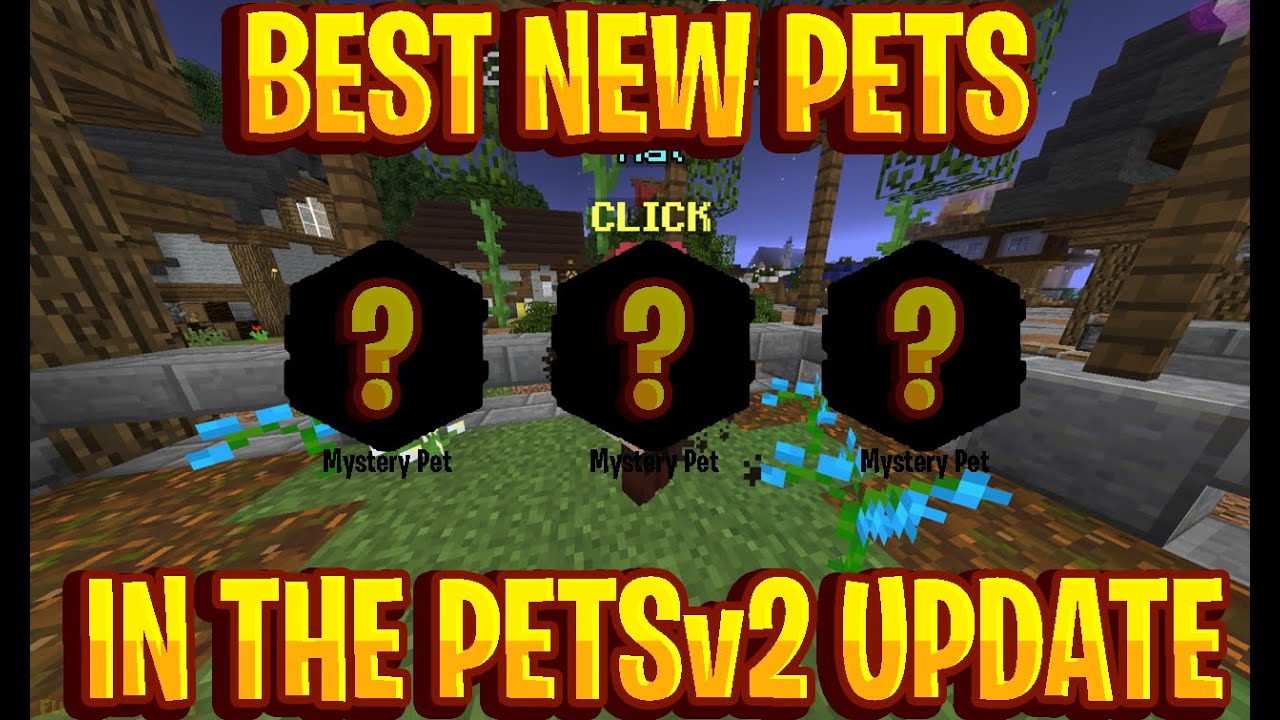 The Best Pets In Pets V2 (Hypixel Skyblock) - YouTube