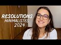 Mes rsolutions minimalistes et frugalistes 2024 