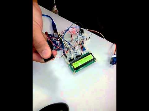 fingerprint sensor with servo using arduino - YouTube