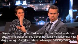 Shailene Woodley & Theo James on Live TR Altyazılı