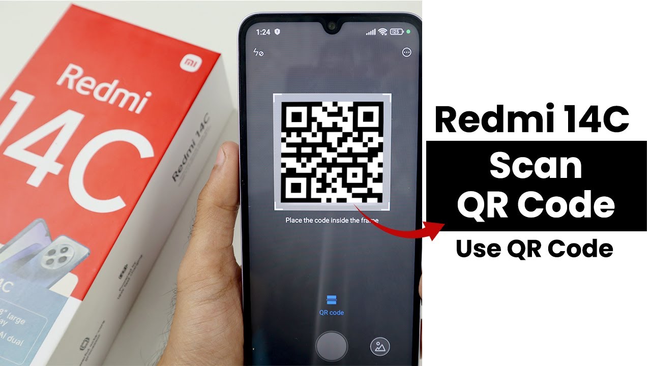 Redmi Display Check Code Scan QR Code In Redmi 14C | Use QR Code - YouTube