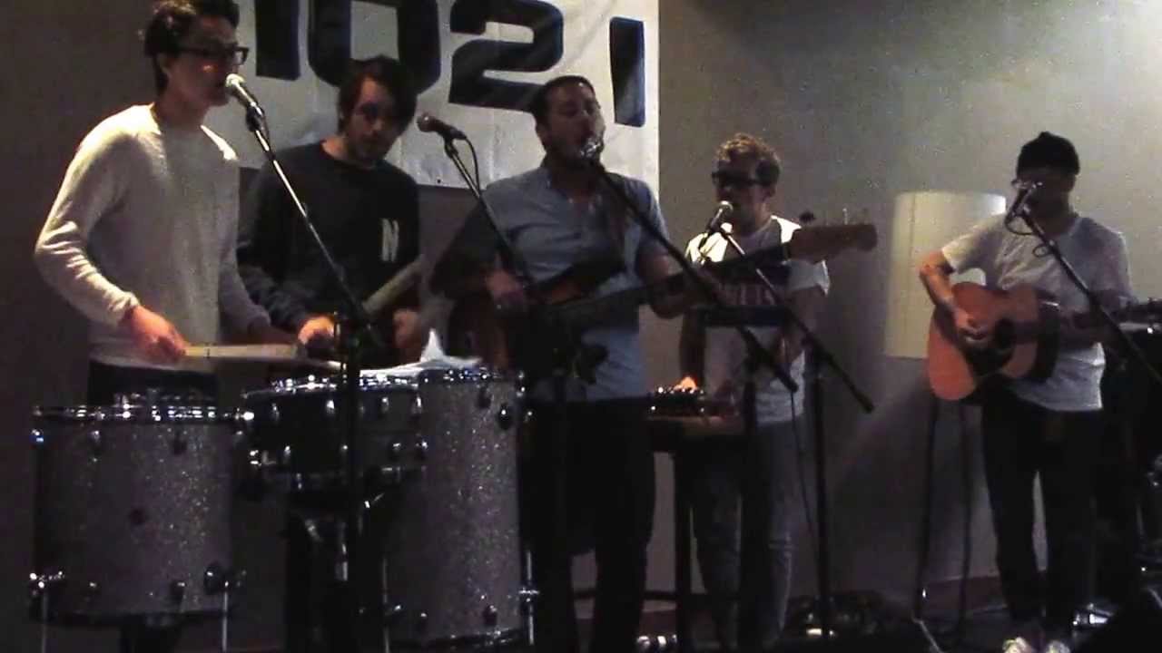 Portugal. The Man "Purple Yellow Red and Blue" acoustic, 102.1FM