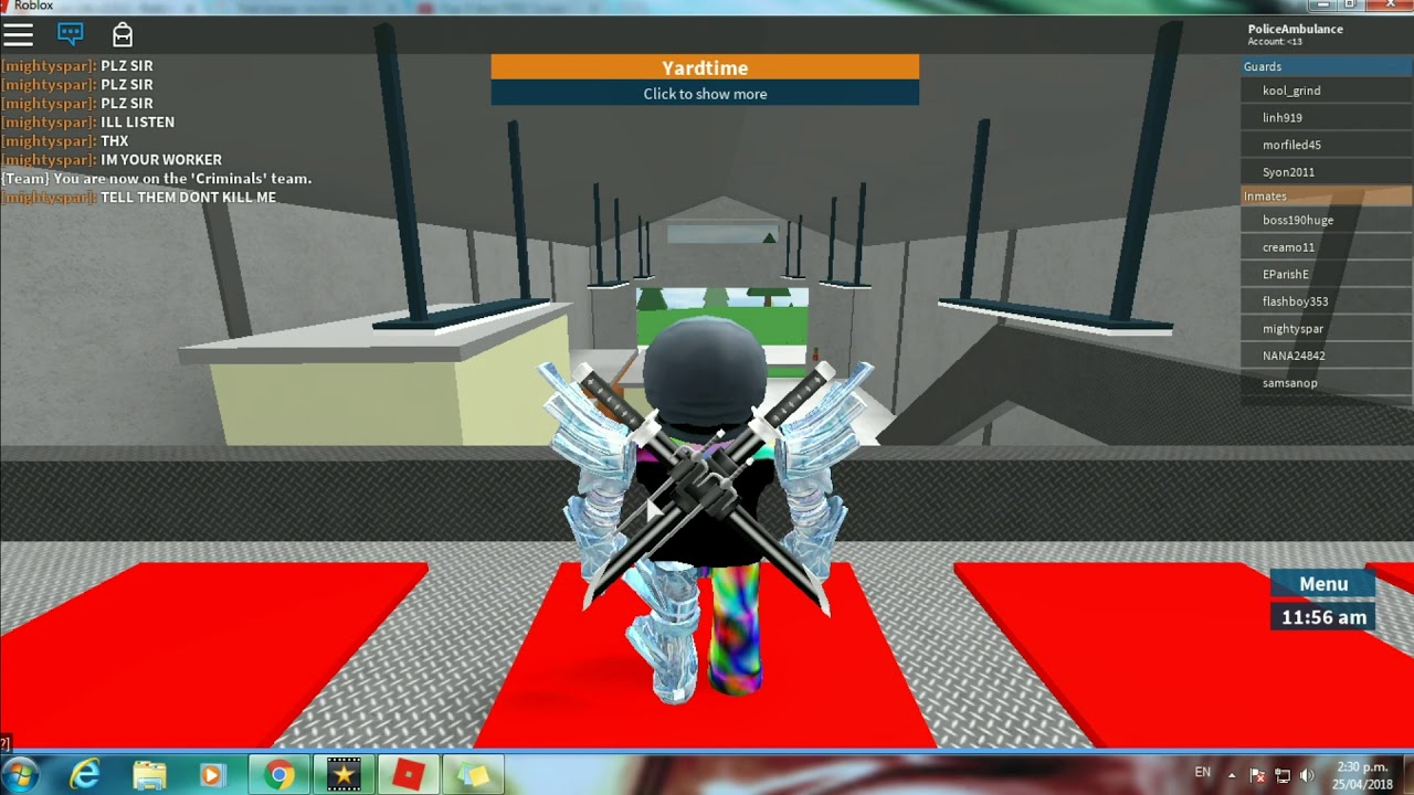 How To Glitch Through Walls In Roblox Prison Life Youtube