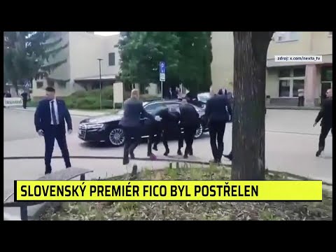 Slovenského premiéra Fica postřelili, vezou ho do nemocnice. Šlo o atentát, uvádí ministerstvo