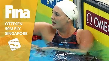 Ottesen loves the Butterfly - 50m Butterfly #7 Singapore