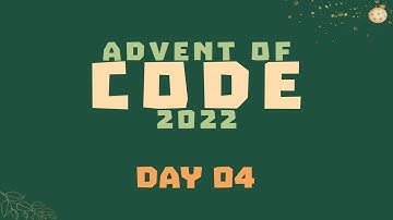 Advent of Code 2022 - Day 04 in JavaScript
