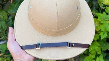 Mũ cốt phíp vành to thời xưa bác hay dùng sản phẩm bọc vải kaki siêu bền bỉ