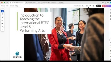 Introduction to teaching the International BTEC Level 3 in Performing Arts