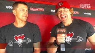 Celebrity food facts: home run hitting tips with the arizona
diamondbacks