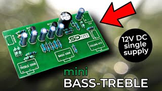 Mini Bass Treble Board Review| Single Supply 12V DC Tone Control Board from SD Audio Tech youtube
