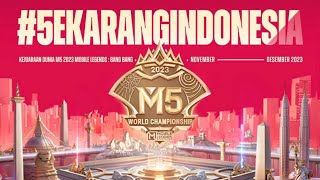 (LIVE) DAY 6 RESTREAM M5 WORLD CHAMPIONSHIP - MOBILE LEGENDS