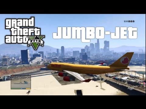 Video: Kann man in GTA 5 einen Jumbo-Jet fliegen?