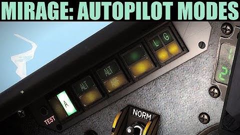 Mirage 2000C: Autopilot Modes Tutorial | DCS WORLD