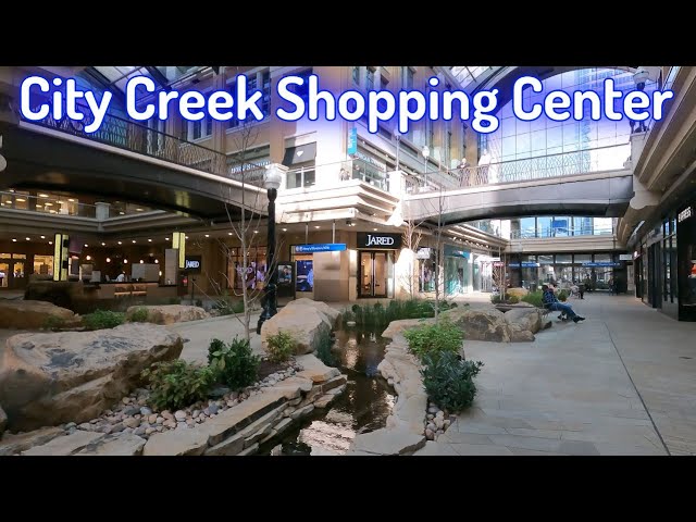 City Creek Shopping Center Walkthrough