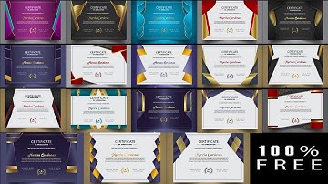 New Certificate  Photoshop Tutorial