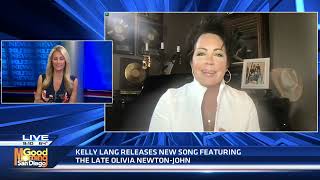 Kelly Lang Shares  Story & Friendship Memories Of Olivia Newton-John With KUSI-TV 9 | San Diego