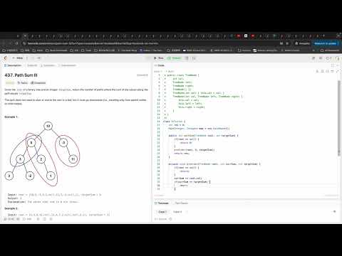 Leetcode 437 Path