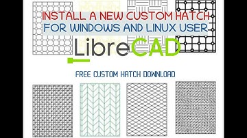 Download and Install Custom Hatch Patterns for Librecad - Windows and Linux - Free | ltstone