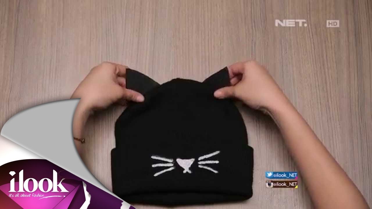 DIY Beanie Cat iLook YouTube