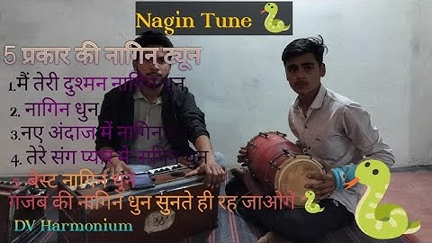 पांच प्रकार की नागिन धुन ||  Nagin dhun || Harmonium Dk Dholak Maneesh vishwakarma || #album