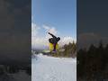 [Snowboard]Switch BS360 Mute… That Felt Too Clean 🔥 #snowboard #snowboarding