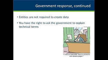 How to Make a Data Request