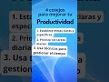 &quot;¡Domina tu día! 4 Consejos Potentes para Aumentar tu Productividad Personal&quot;