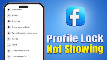 Facebook LOCK Profile Option NOT SHOWING?? Here