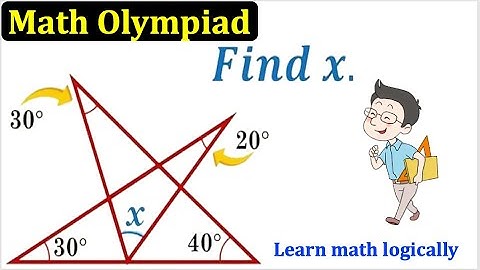 Find the Value of X (angle)🔥#triangle 😊 #maths  #math_olympiad #olympiad_math #mathematics