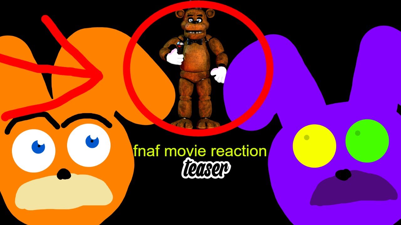 fnaf movie teaser reaction ft ZTT (his channel in the description ...