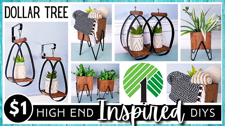 DOLLAR TREE DIY | HIGH END Inspired | Modern Farmh...