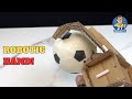 Cardboard Robotic Hand That Can Grab a Football!