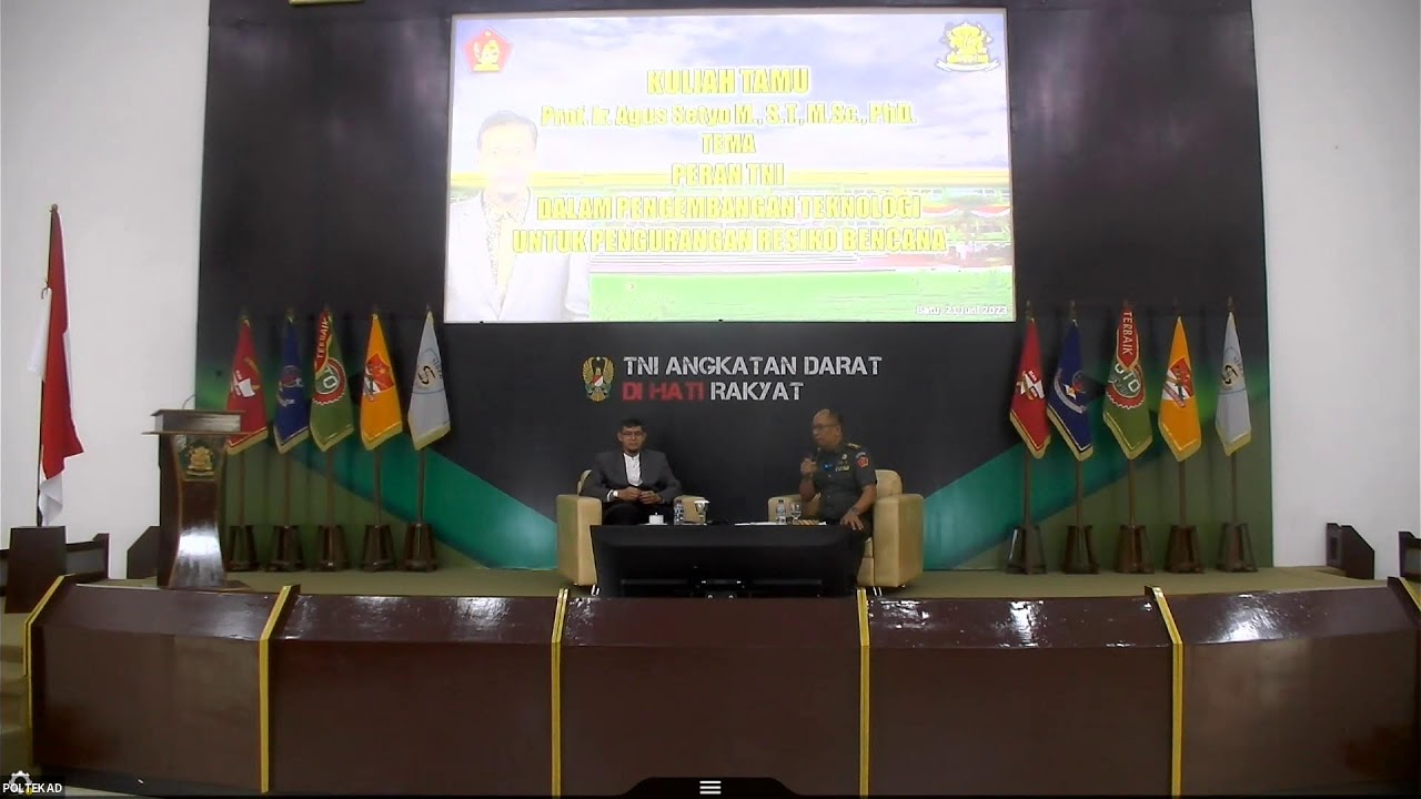 Peran TNI dalam Pengembangan Teknologi Untuk Pengurangan Risiko Bencana