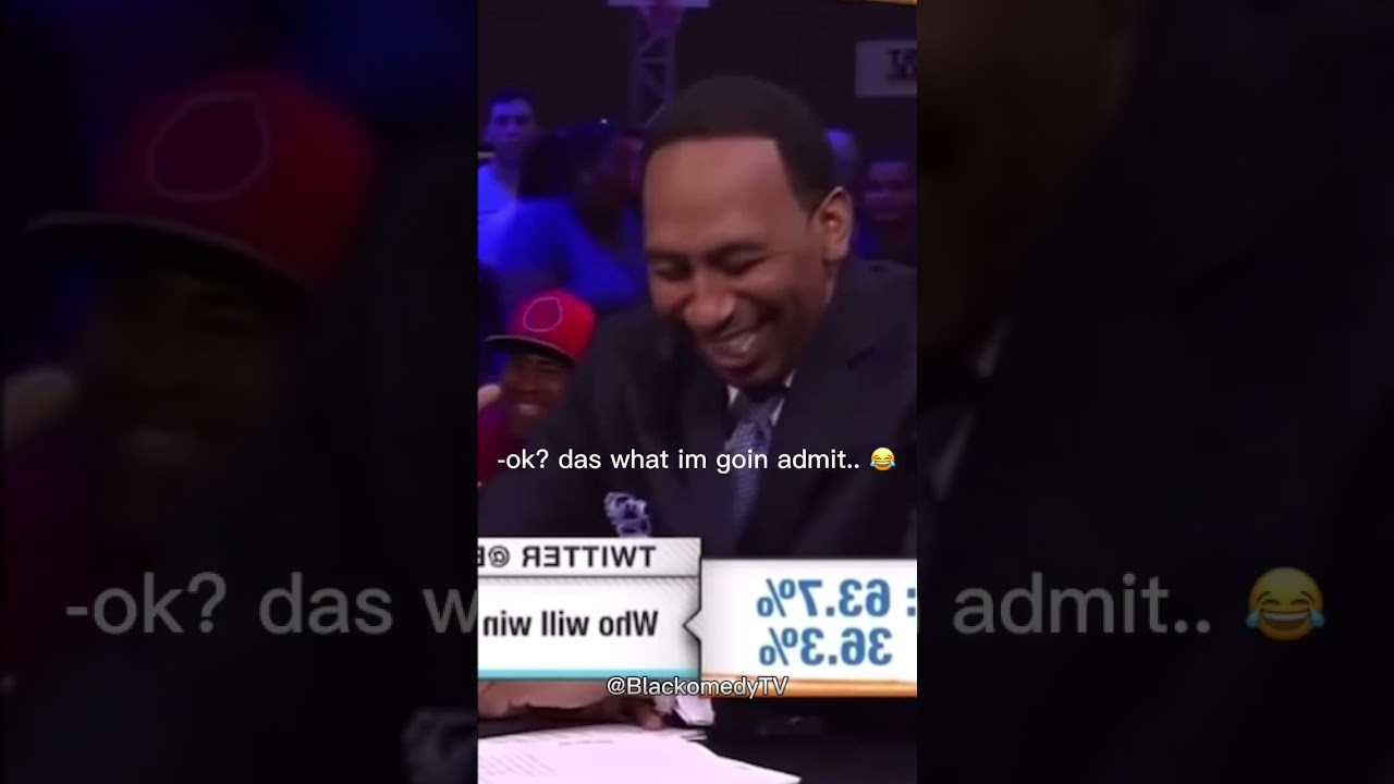 Kevin Hart roasting Stephen A. Smith’s mustache 