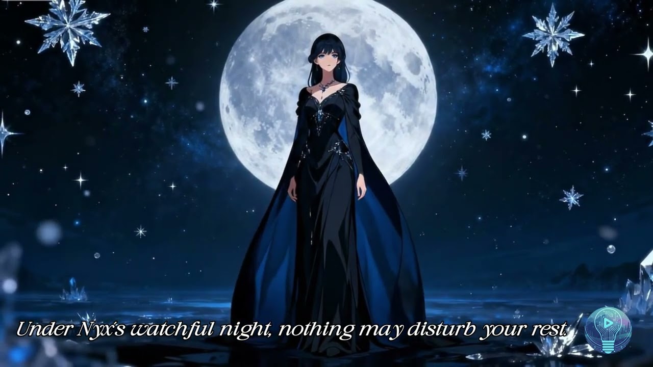 The Night Realm of Nyx’s Lullaby 🌙 Dark Fantasy Ambient for Deep Sleep & Calm | 3 Hours