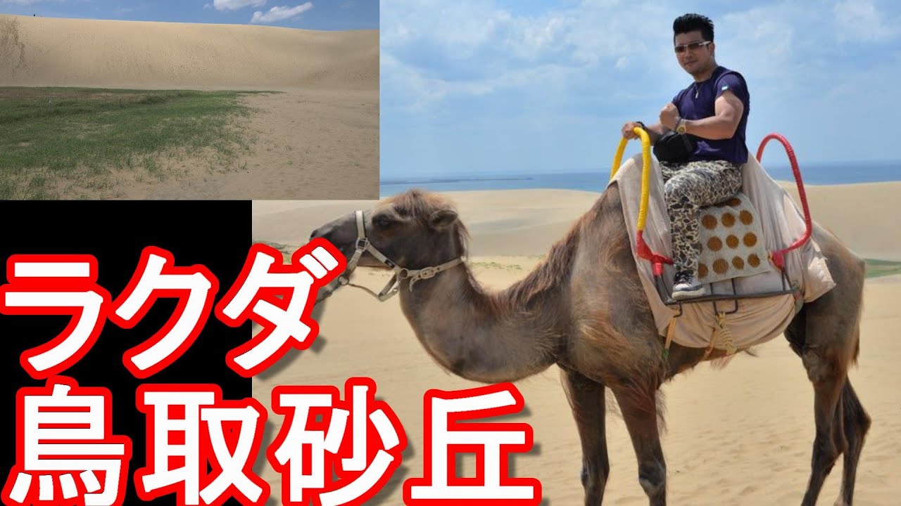 日本三大砂丘の1つ 鳥取市の鳥取砂丘 ラクダに乗り 梨ソフトも堪能 鹿児島県の吹上浜や浜松市の中田島砂丘と共に日本三大砂丘 Tottori Sand Dune Tottori City Japan Youtube