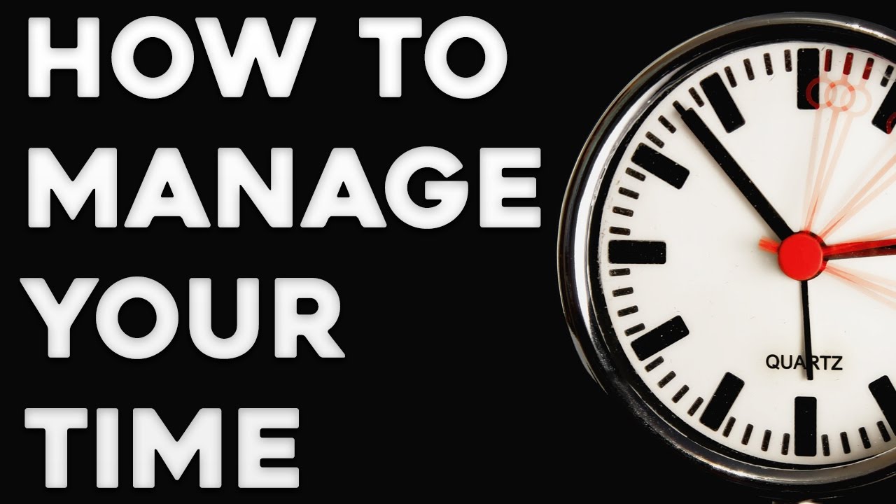 How to management my time