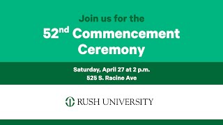 Rush Commencement 2024