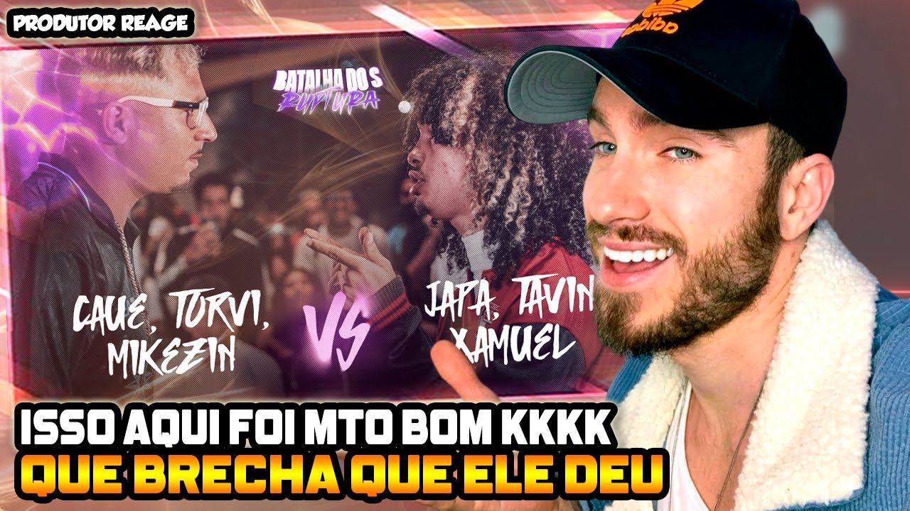 (KKKK AH NAO!!) PRODUTOR REAGE (GASTACÃO🔥) XAMUEL, TAVIN e JAPA x MIKEZIN, TORVI e CAUÊ  (REACT)
