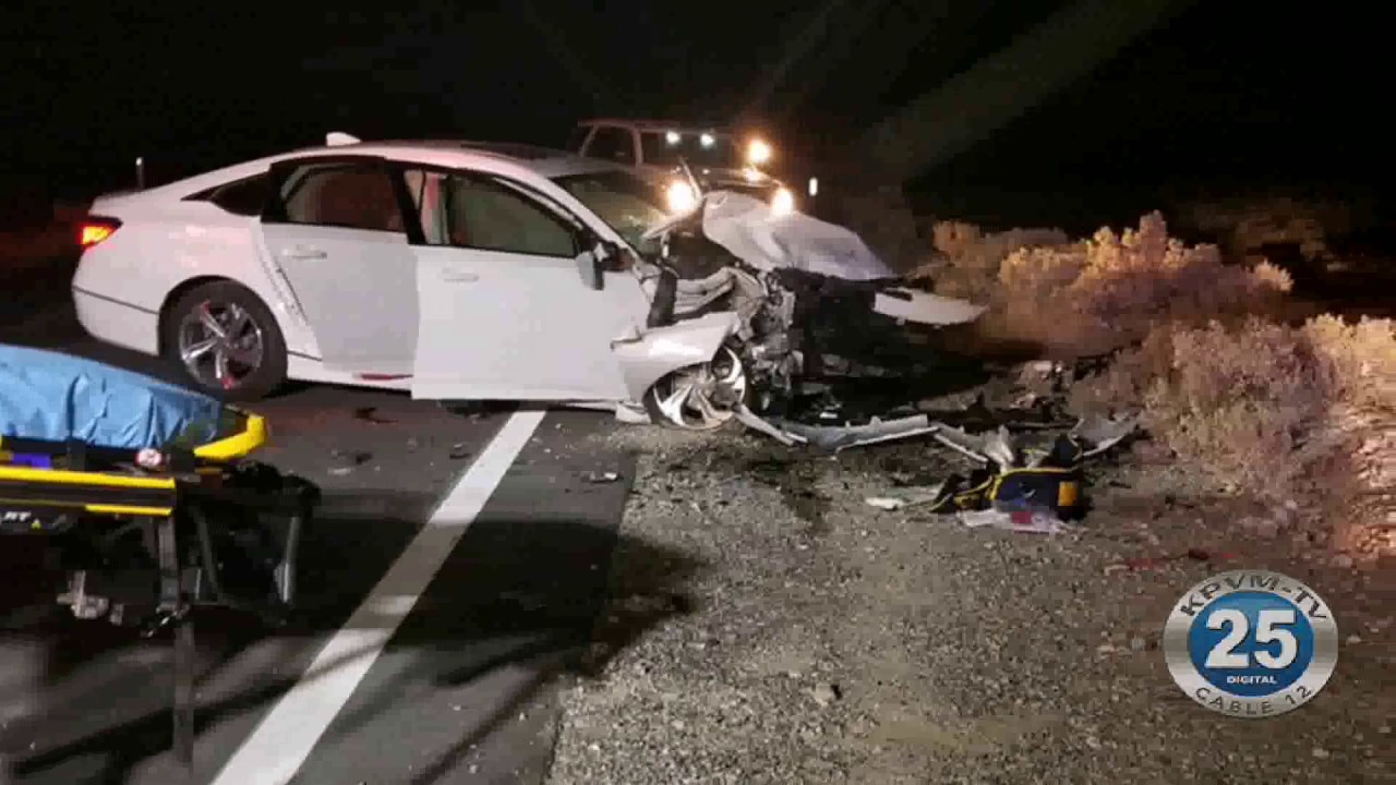 12232019 One Killed in TwoCar Crash in Death Valley YouTube